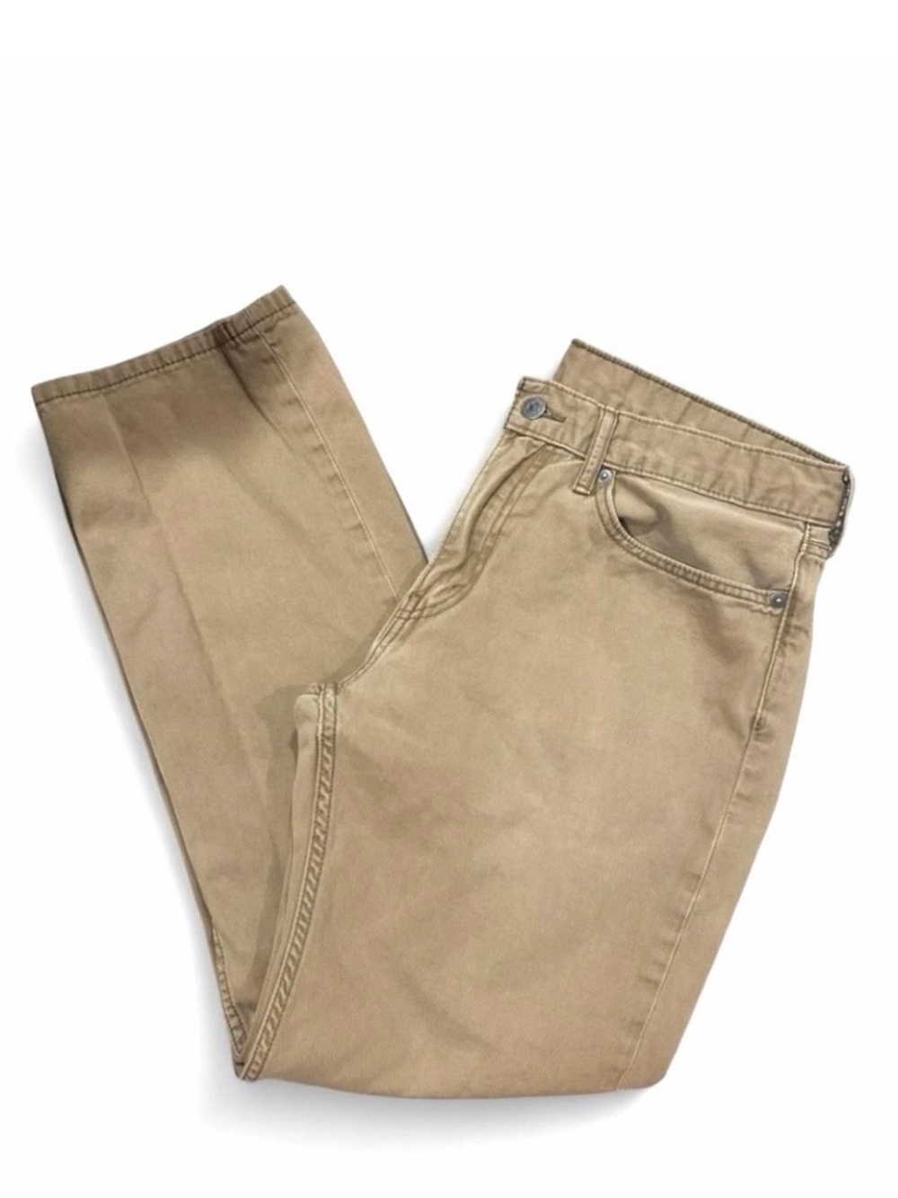 Levi’s 514 Khaki Denim Men’s Jeans Size W34 x L30